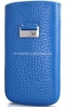 Чехол для iPhone 4 и 4S BeyzaCases Retro Strap, цвет flo light blue (BZ16990)