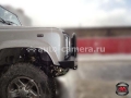 Передний силовой бампер RusArmorGroup для для Land Rover Defender 90-110