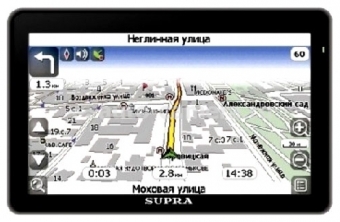 GPS навигатор SUPRA SNP-505BT